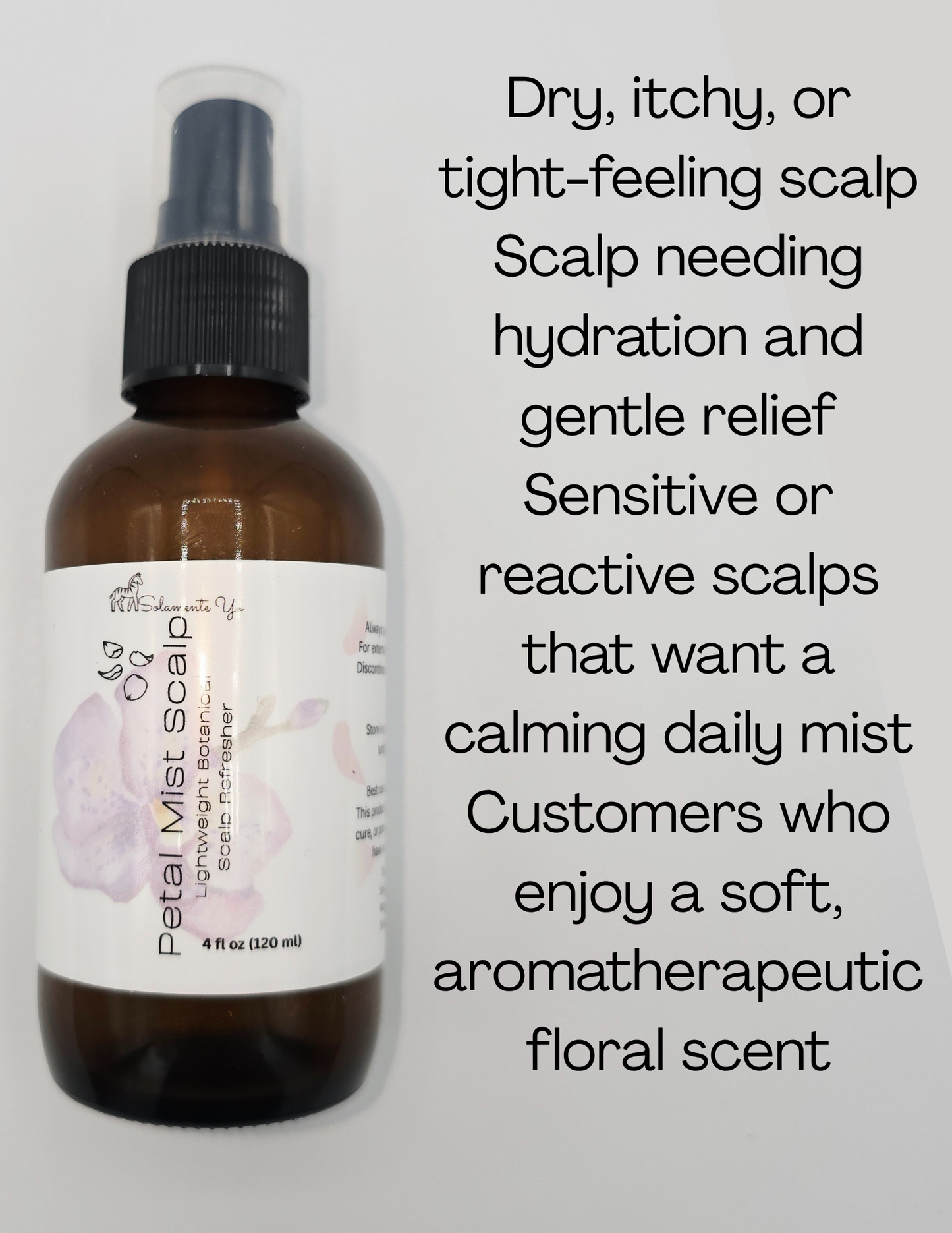 Petal Mist Scalp - Floral Scalp Refresh & Hair Growth Tonic