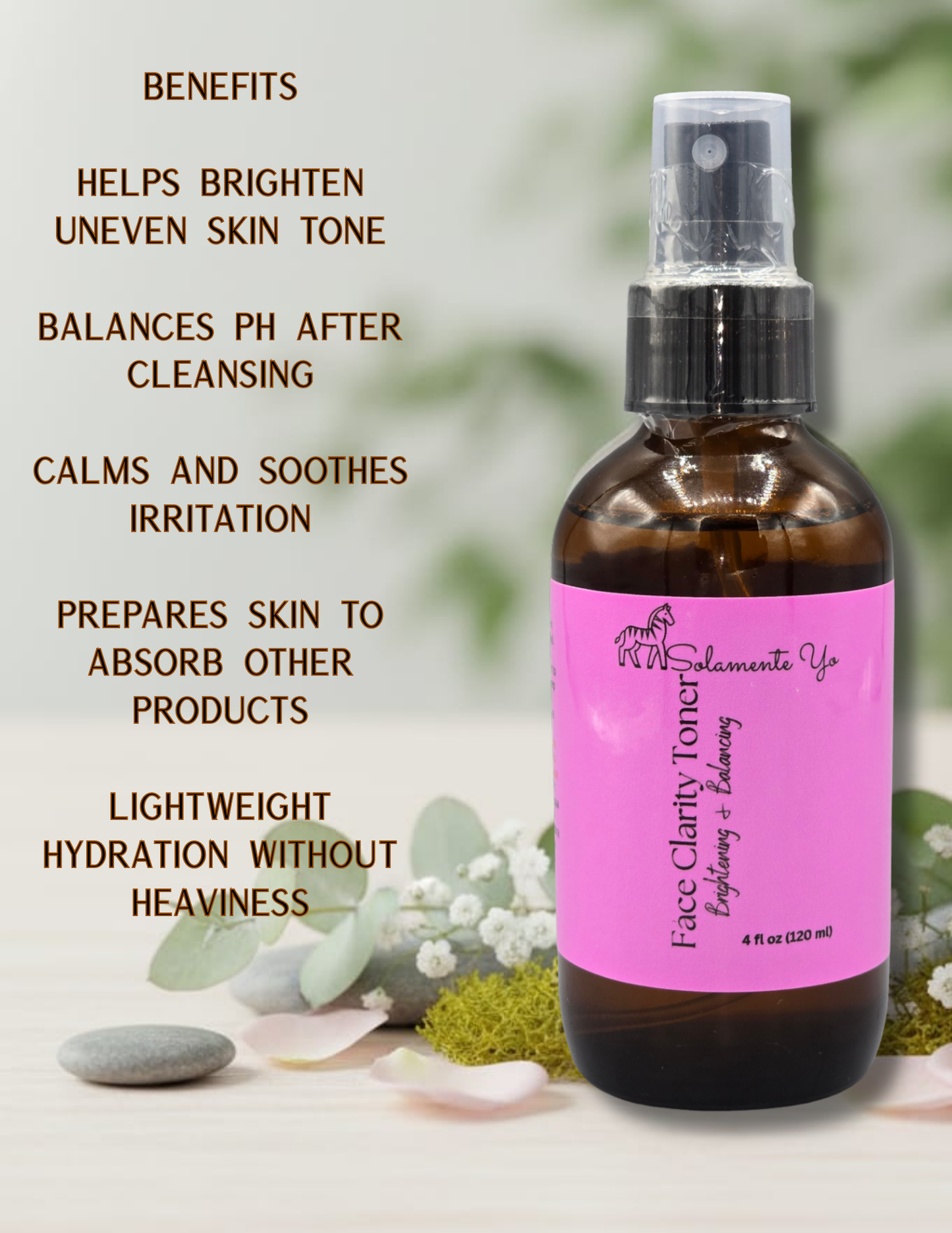 Face Clarity Toner – Brightening & Balancing