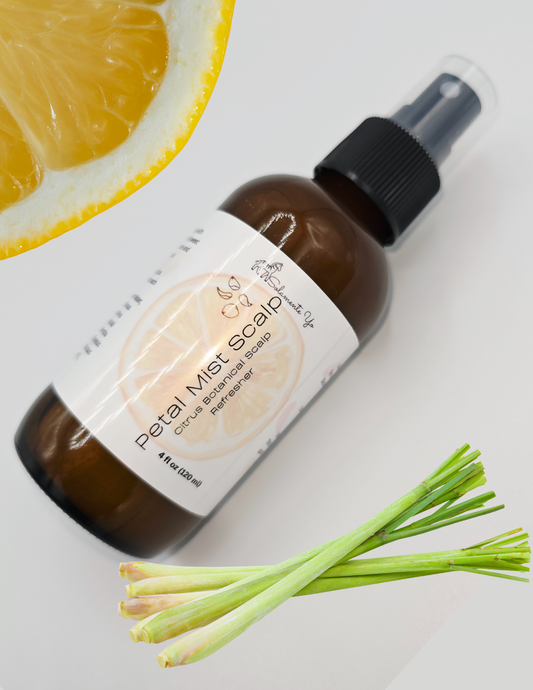 Petal Mist – Citrus Botanical Scalp Refresh & Hair Growth Tonic