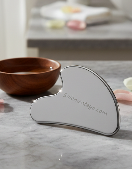 Stainless steel gua sha Facial Massage Tool