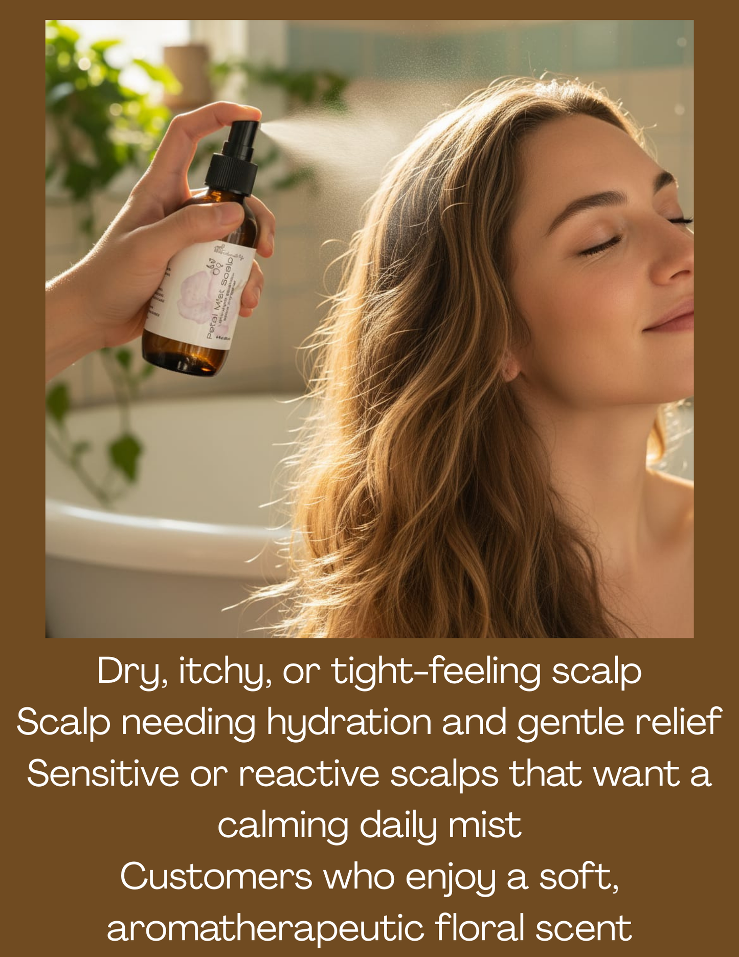 Petal Mist Scalp - Floral Scalp Refresh & Hair Growth Tonic
