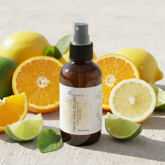 Petal Mist – Citrus Botanical Scalp Refresh & Hair Growth Tonic